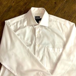 Men’s white dress shirt